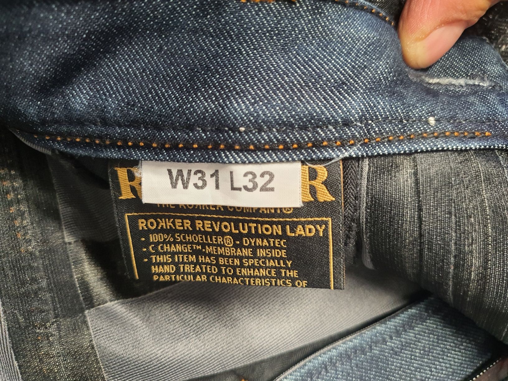 Pantaloni: 4× Rokker Lady Motorradhose – Usato da Holziken venduto da Bigbuddha 3