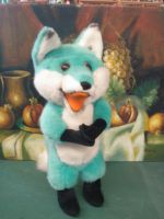 Fuchs Topsy Schw. Bankverein Werbefigur
