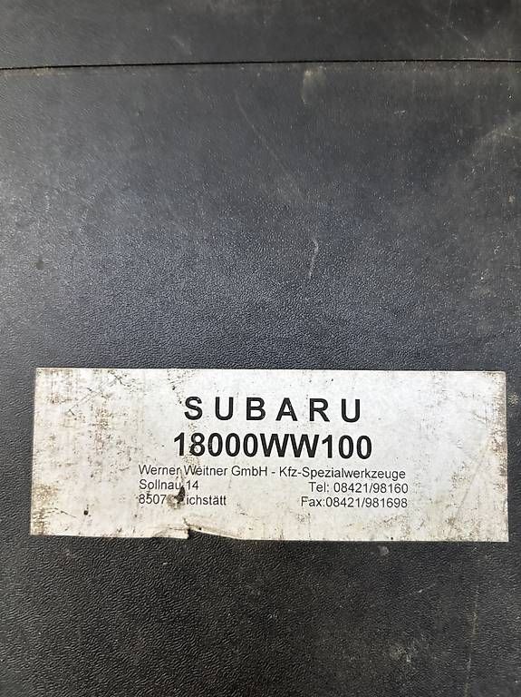Tutti gli attrezzi: Subaru spezialwerkzeug – Usato da Seedorf venduto da Zurfluh01
