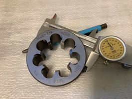 HSS Schneideisen Filière M40 x 3 , Neu von NORIS Germany