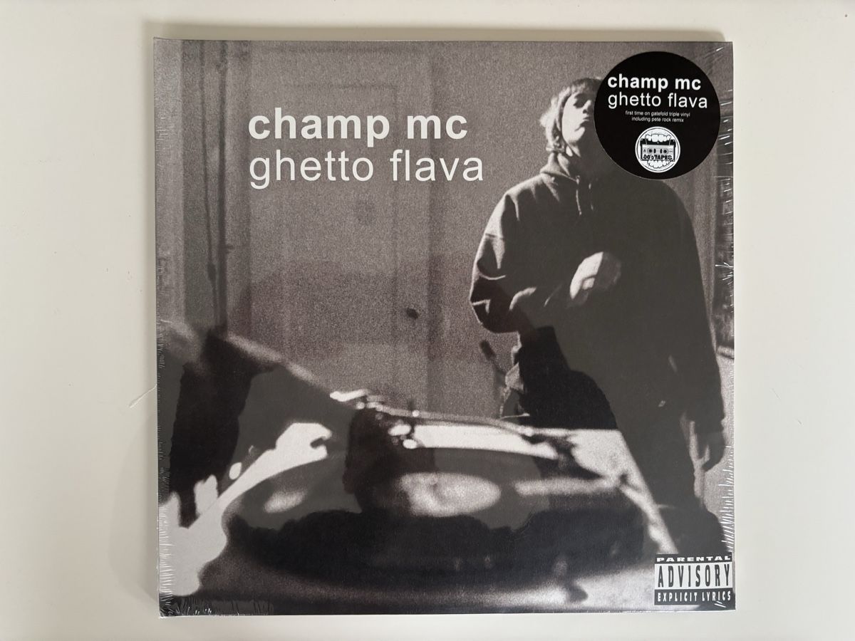 Dischi in vinile: Champ MC - Ghetto Flava 3LP – Nuovo e nell'imballaggio originale da Zug venduto da din_j97m