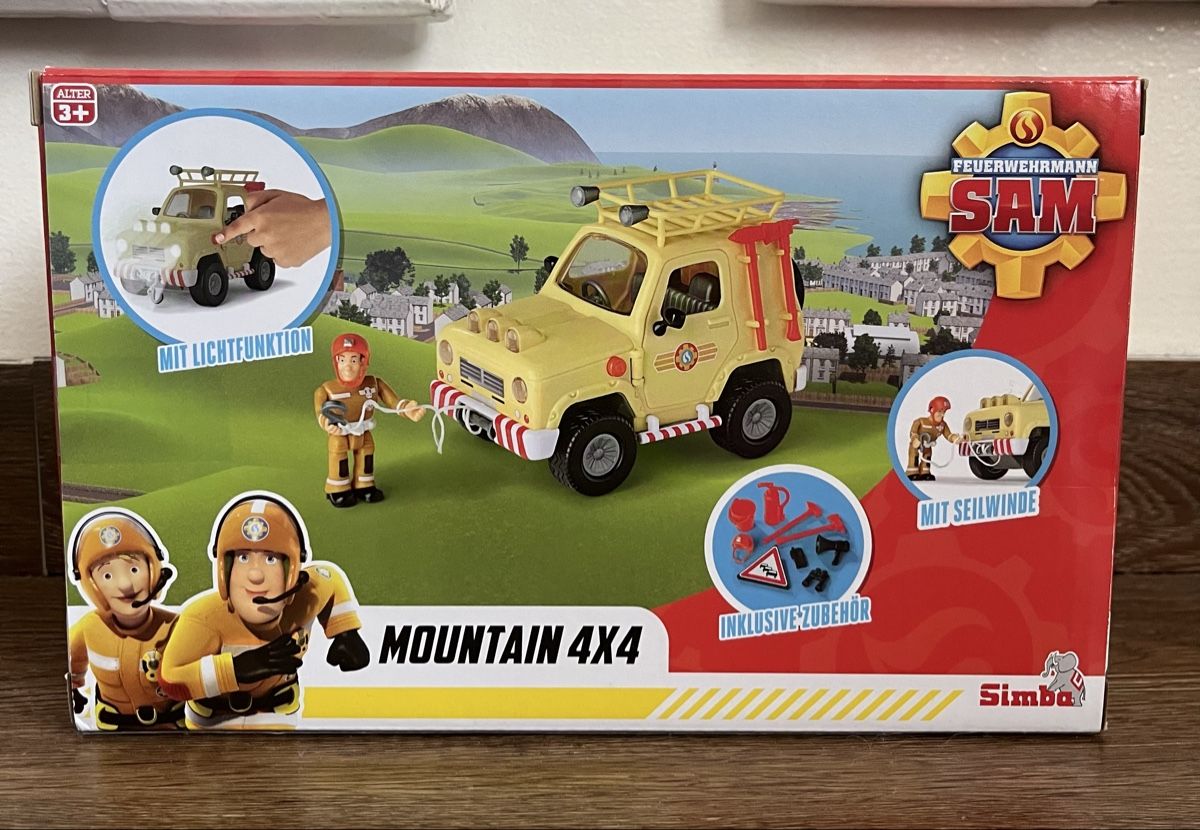 Giocattoli: Simba - Feuerwehrmann SAM - Mountain 4x4 – Nuovo e nell'imballaggio originale da Suhr venduto da Alimary 1