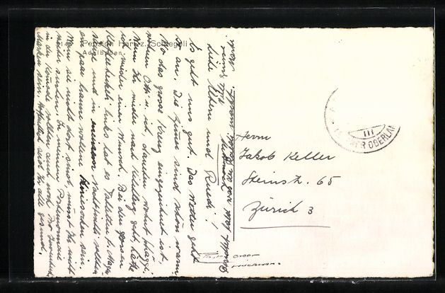 Cartoline postali: AK Adelboden, Pension Hari z. Schlegeli – Usato da Berlin venduto da bartko-reher 1