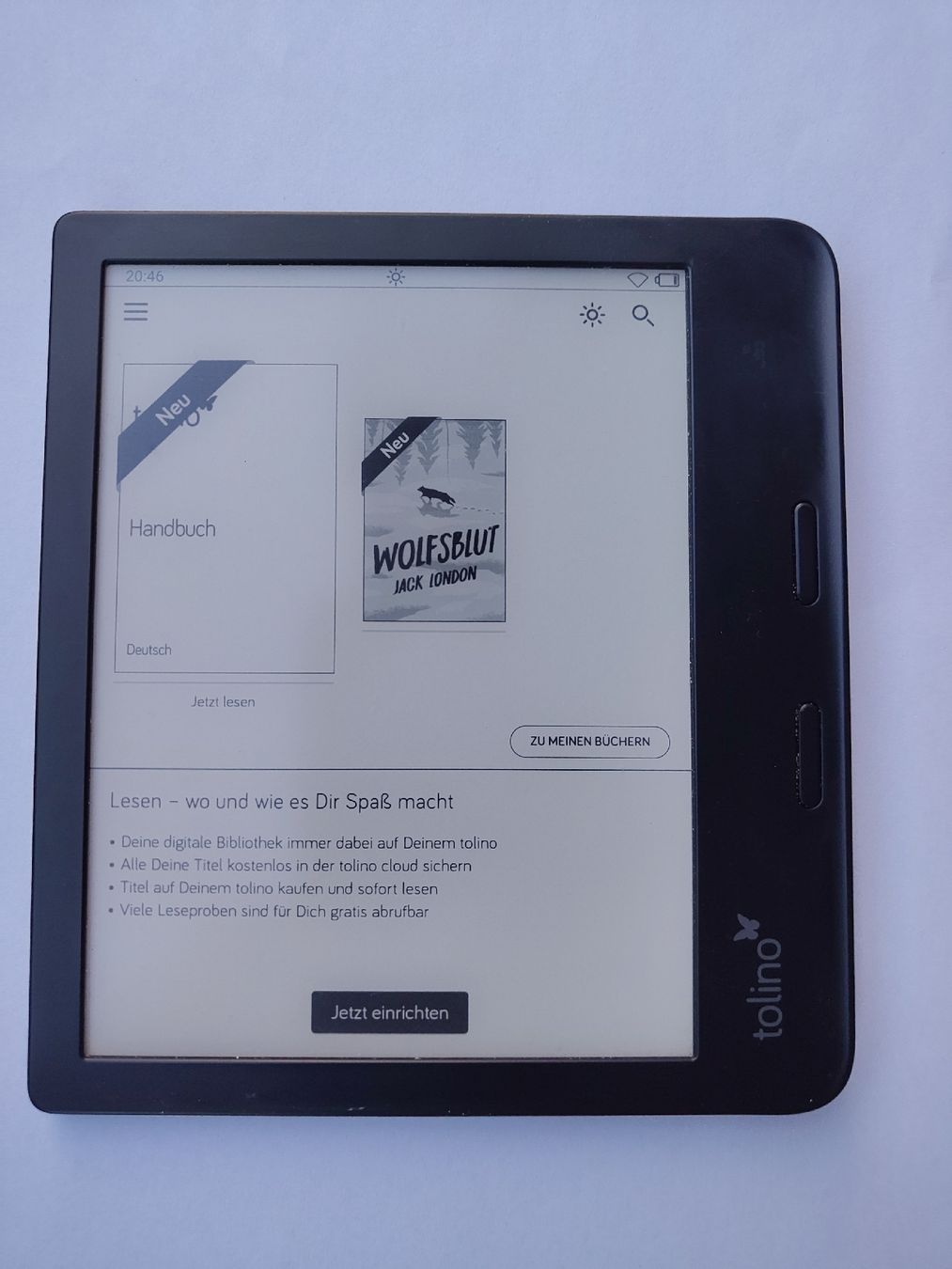 Tolino Tablet PC: Tolino Vision 6 inkl. Hülle – Usato da Bern venduto da mwa_xj5p 1