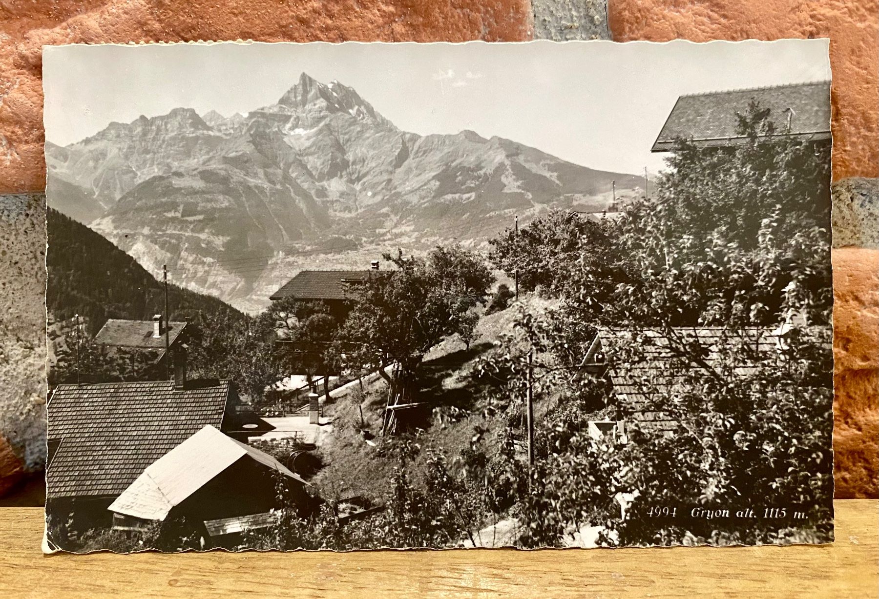 Cartoline postali: 1958 - GRYON - Dorfpartie – Usato da Root venduto da ENGLAND-TREASURES