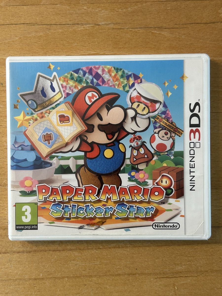 Giochi: Paper Mario Sticker Star Nintendo 3DS Game – Usato da Würenlingen venduto da Dragon070