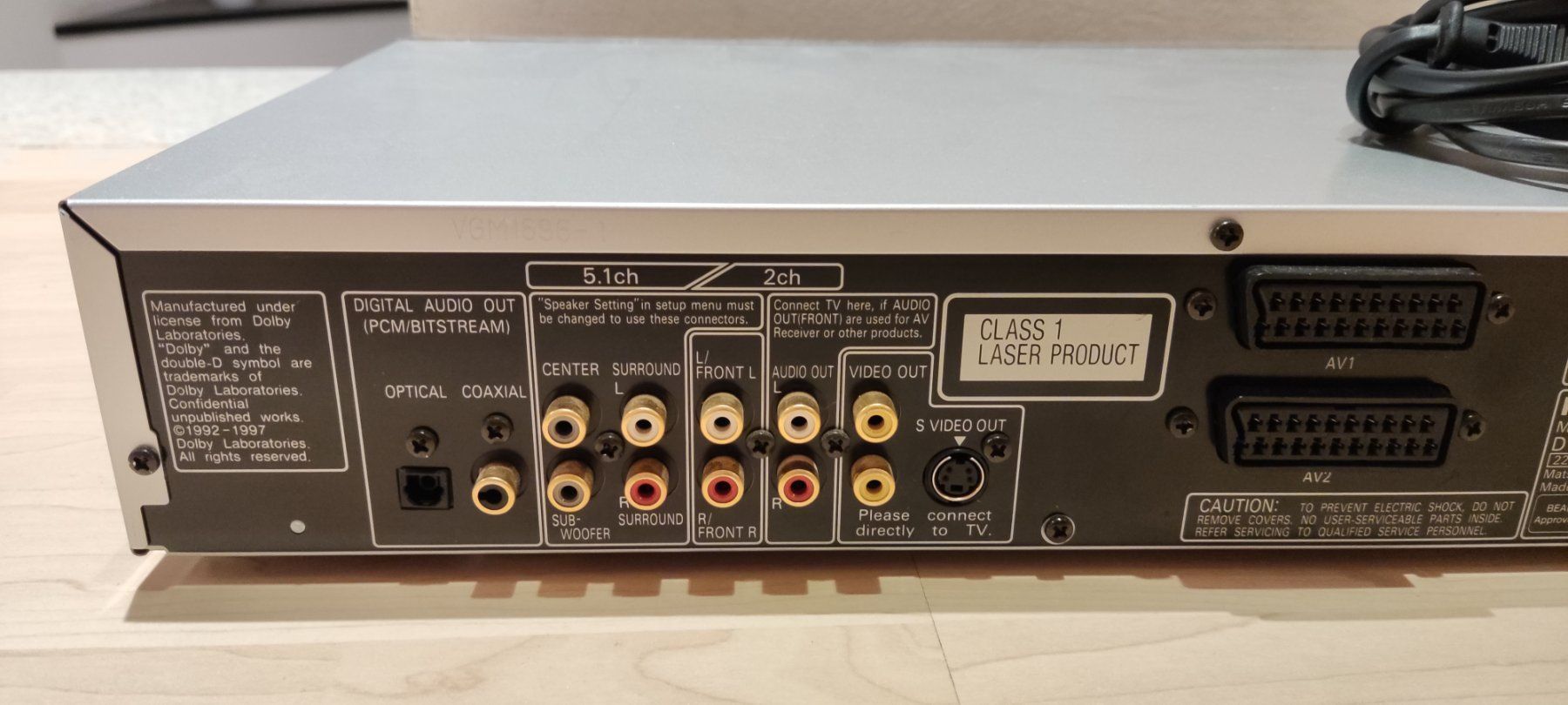 Panasonic Lecteur multimedia & Streamer: DVD-Player DVD-RV40 von PANASONIC – D'occasion à Schongau par Retro_Shop 4