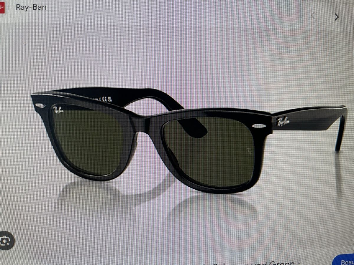 Ray-Ban Occhiali & Lenti: Ray Ban Sonnenbrille RB 4105 schwarz – Nuovo (secondo la descrizione) da Staufen venduto da GiuliettaD