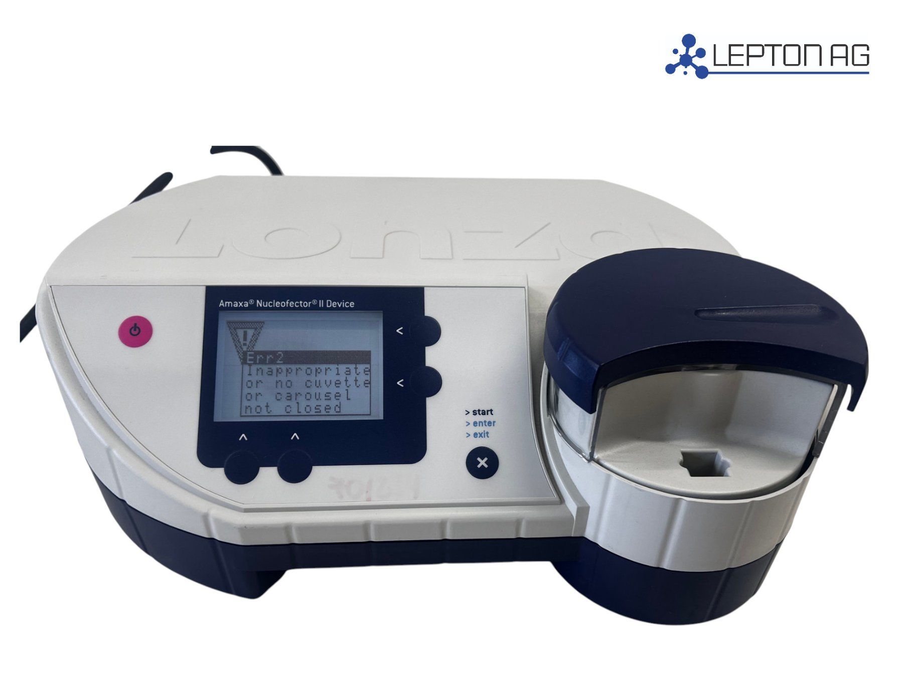 Accessori da laboratorio: Lonza Amaxa Nucleofector II – Usato da Niederdorf venduto da LeptonAG_Labor 2