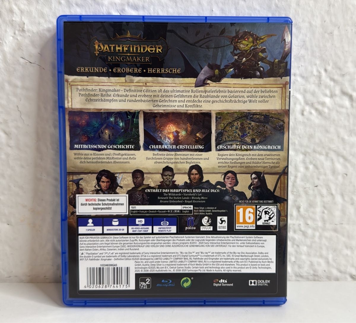 Sony Spiele: Pathfinder Kingmaker Definitive Edition - PS4/PS5 Game – Gebraucht aus Ehrendingen von bubulence 1