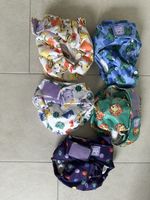 5 Stoffwindeln All in one / One Size