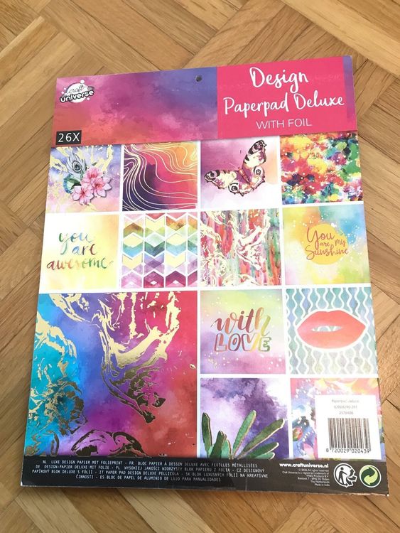 Design Papierblock Deluxe -25 Seiten- (Gebraucht) in Opfikon für CHF 5 ...