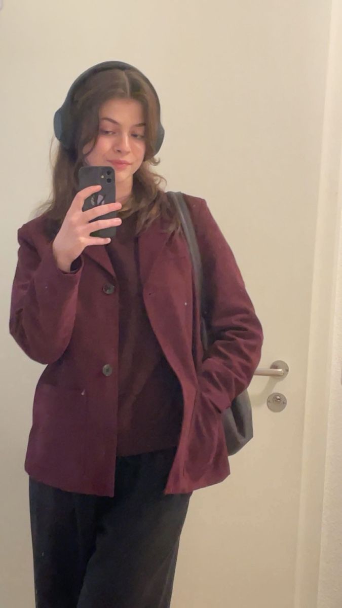 H&M Giacche: Blazerjacke in Bordeaux – Nuovo (secondo la descrizione) da Basel venduto da jul_fx99 3