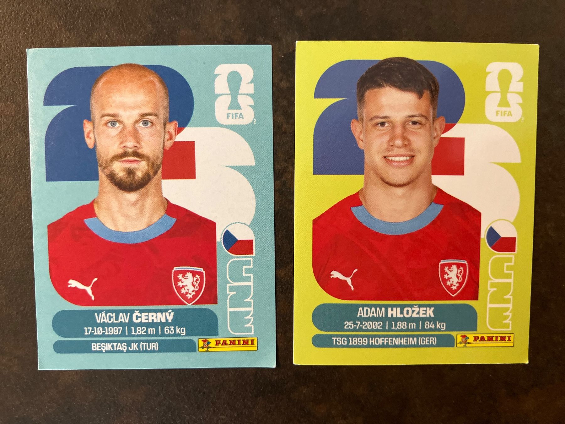 Panini Carte collezionabili: Panini CZE 18 und 19 Tschechien – Nuovo (secondo la descrizione) da Möriken AG venduto da nagross