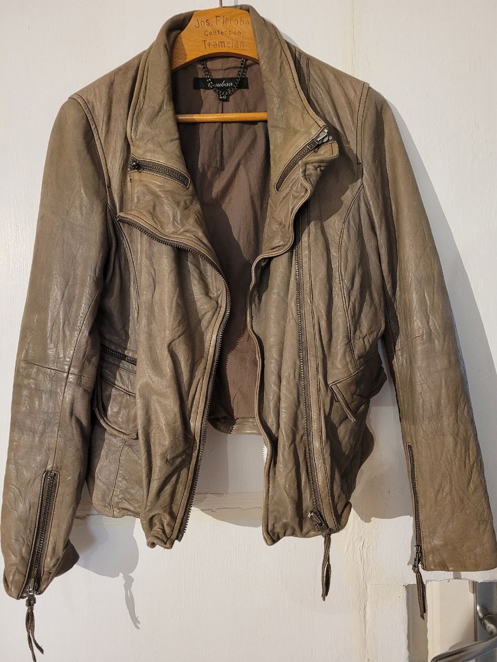 Jacken: Veste cuir kaki xl – Gebraucht aus Echallens von frimousse2008 3