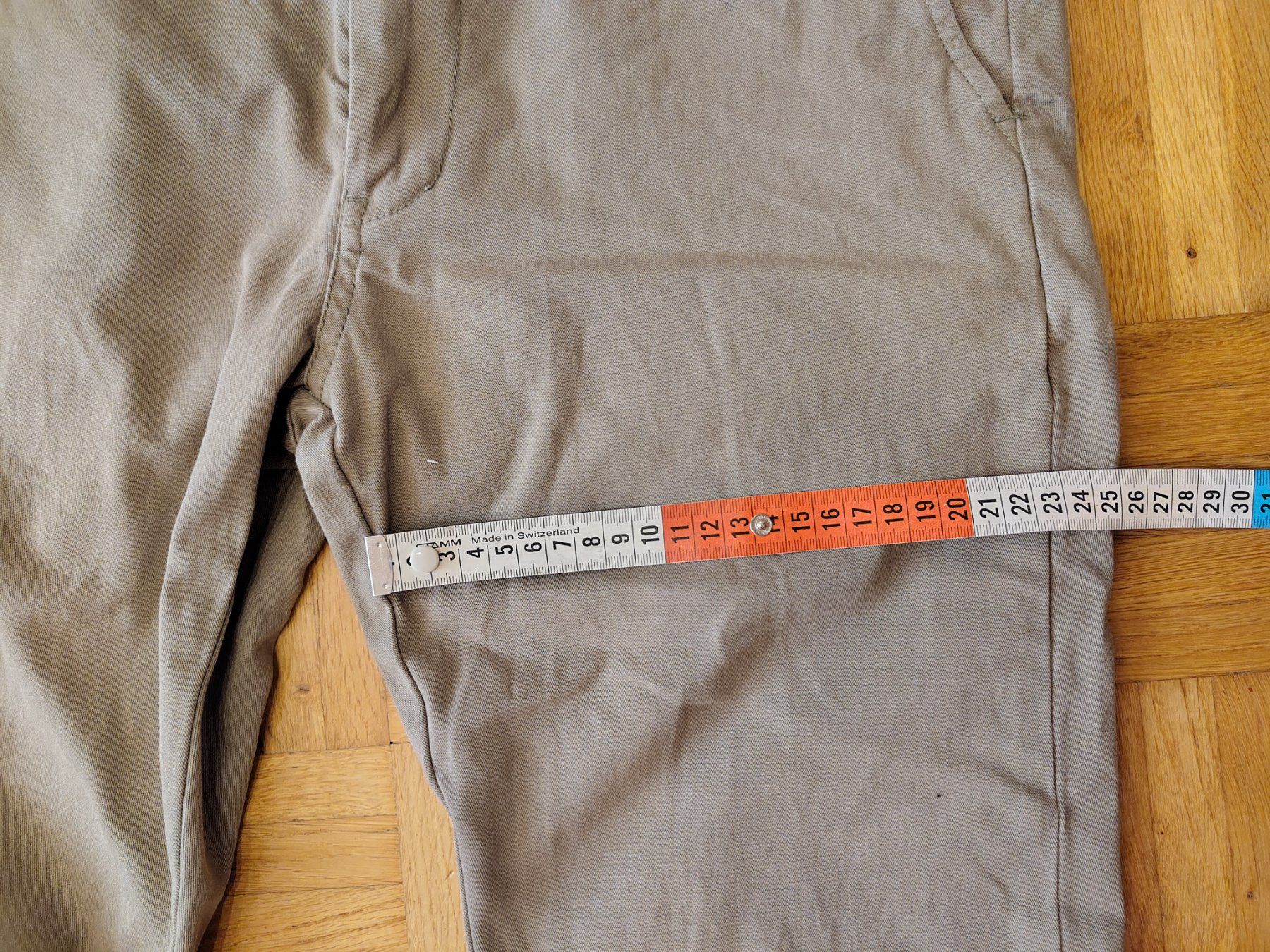 Pantalons: Peter Manning Chino Olivgrün – D'occasion à Rüedisbach par Minduck 5