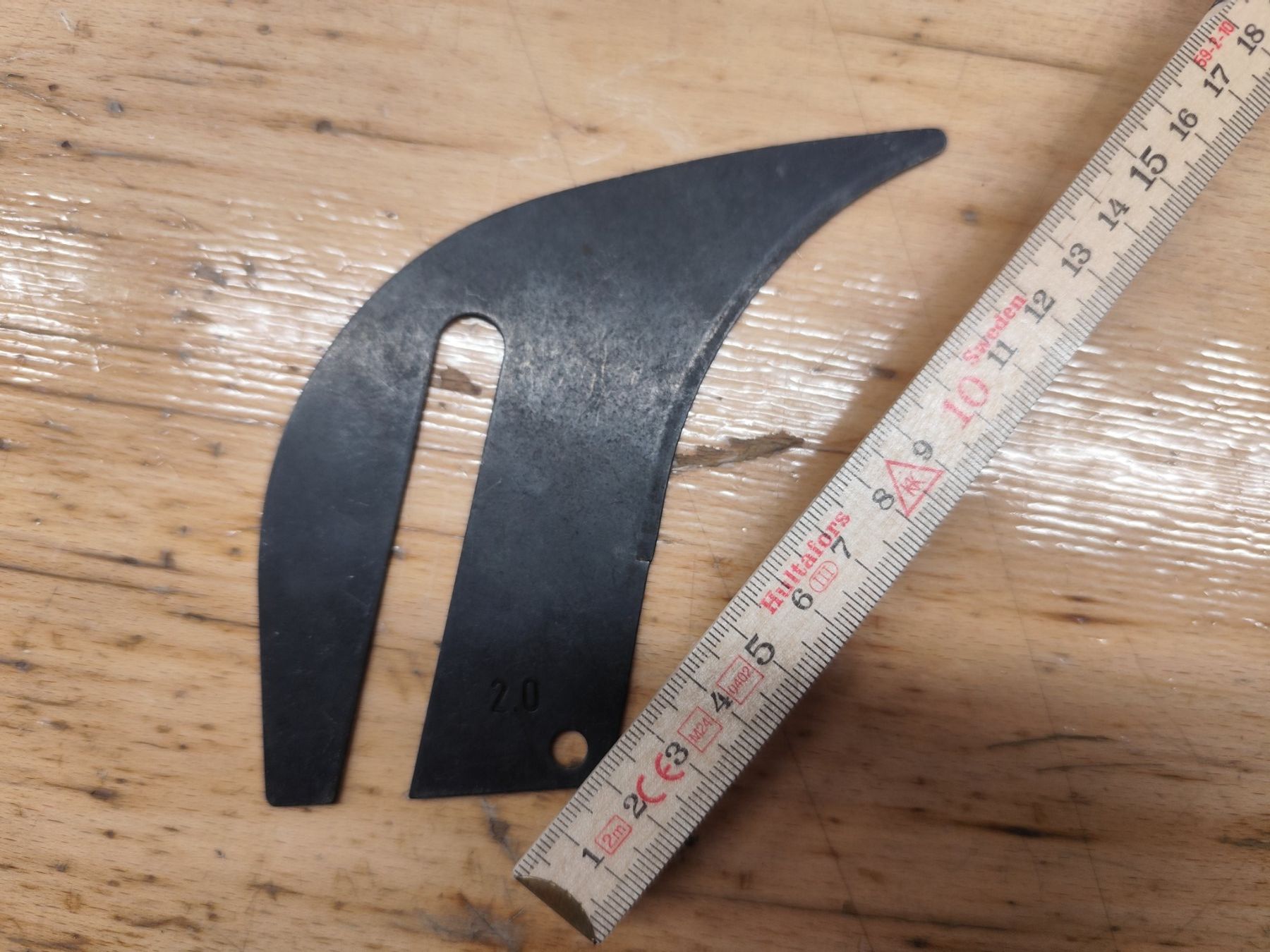 Sägen: INCA Spaltkeil 2mm – Gebraucht aus Hellbühl von 30R_R30 1