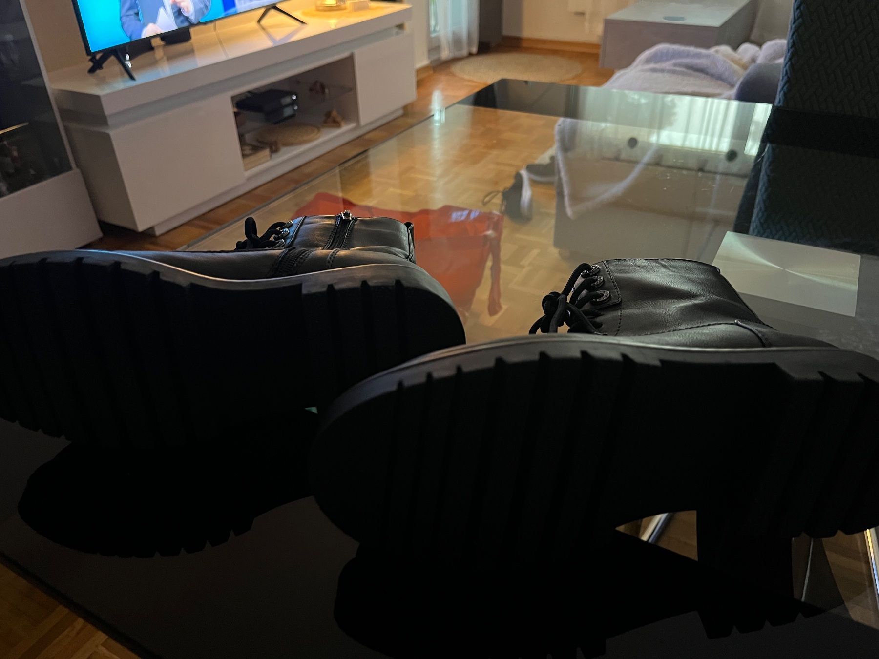 Damenschuhe: Stivaletti neri platform, perfetti per l'autunno! – Neu (gemäss Beschreibung) aus Volketswil von mon_ssk6 2