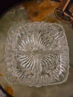 Zu 4tgeteilt Vintage Kristall Schale Antipasti Fingefood NEU