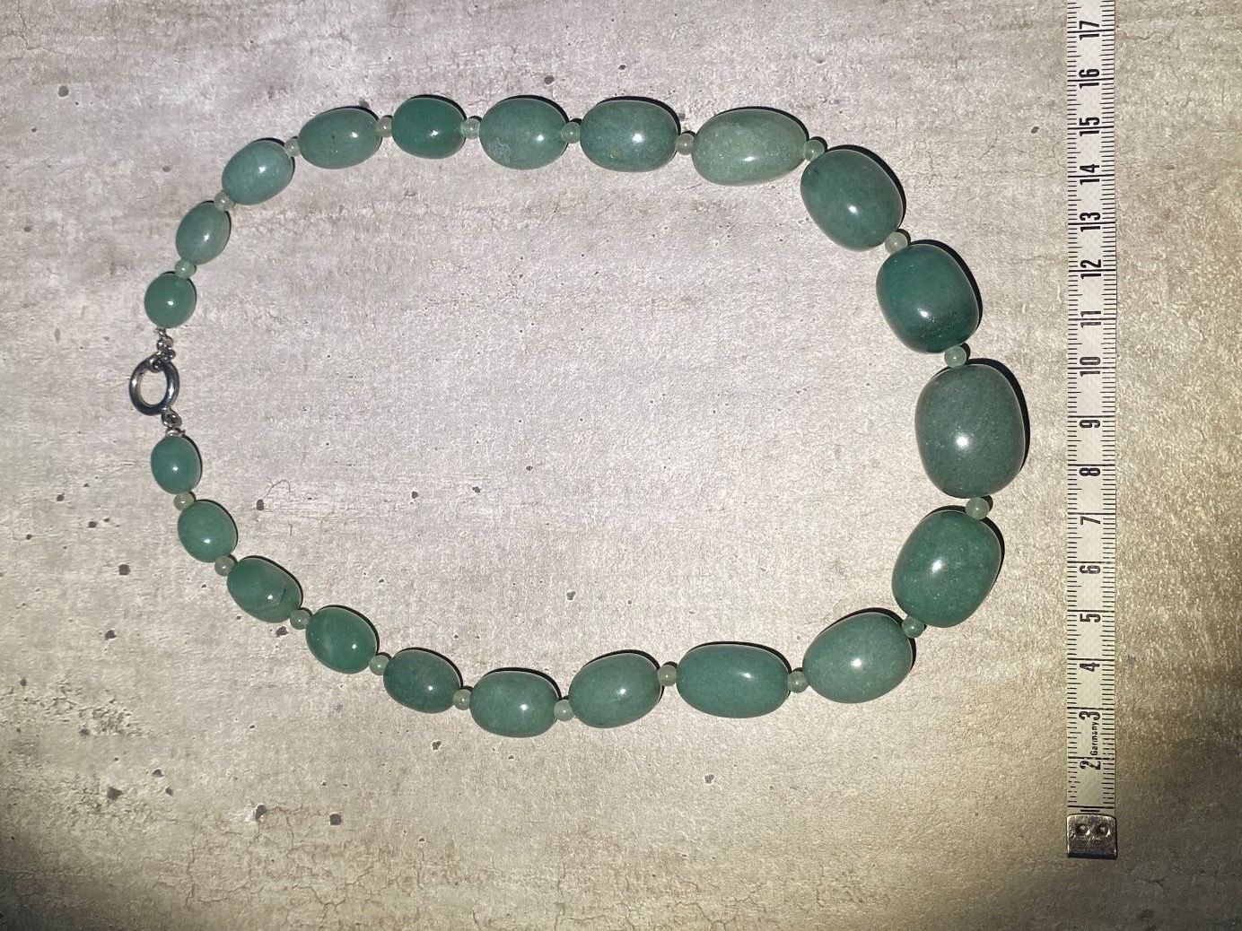 Catenine: Aventurine - natürlich - Edelstein Halskette – Nuovo e nell'imballaggio originale da Laax GR venduto da krippenfiguren-laax 1