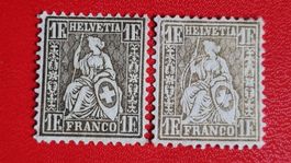 SITZENDE HELVETIA - FARBNUANCE