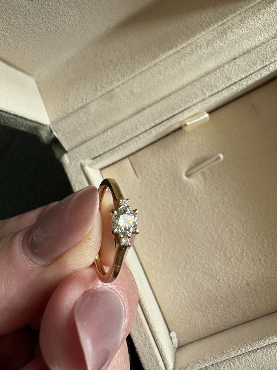 Anelli: Gelbgoldring 0.27ct lab grown Diamanten – Nuovo (secondo la descrizione) da Fehren venduto da Frischki 7