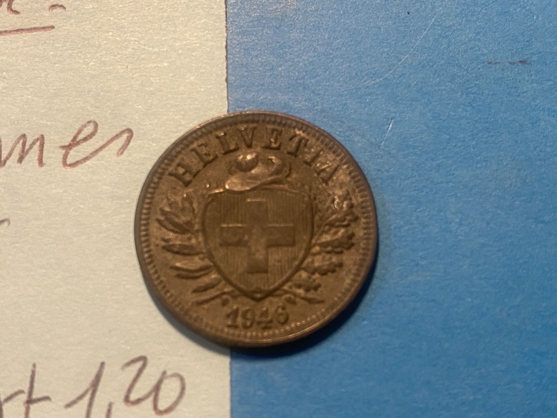 Tutti le monete: SUISSE : 2 CENTIMES 1846 – Usato da genève venduto da GEnumist 1