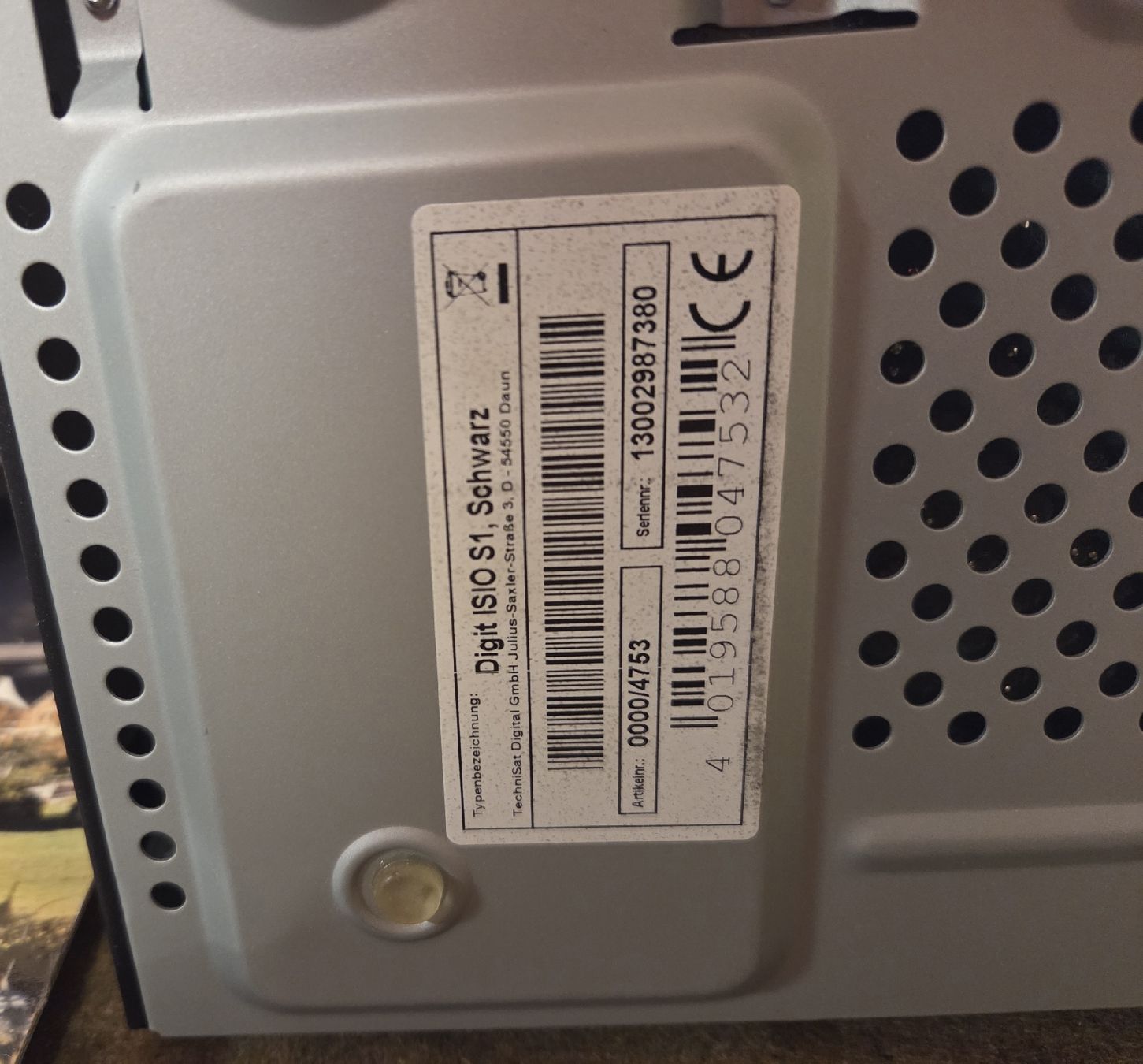 Technisat Ricevitori: Sat-Receiver HDTV schwarz – Usato da Unterschächen venduto da Fixu86 4