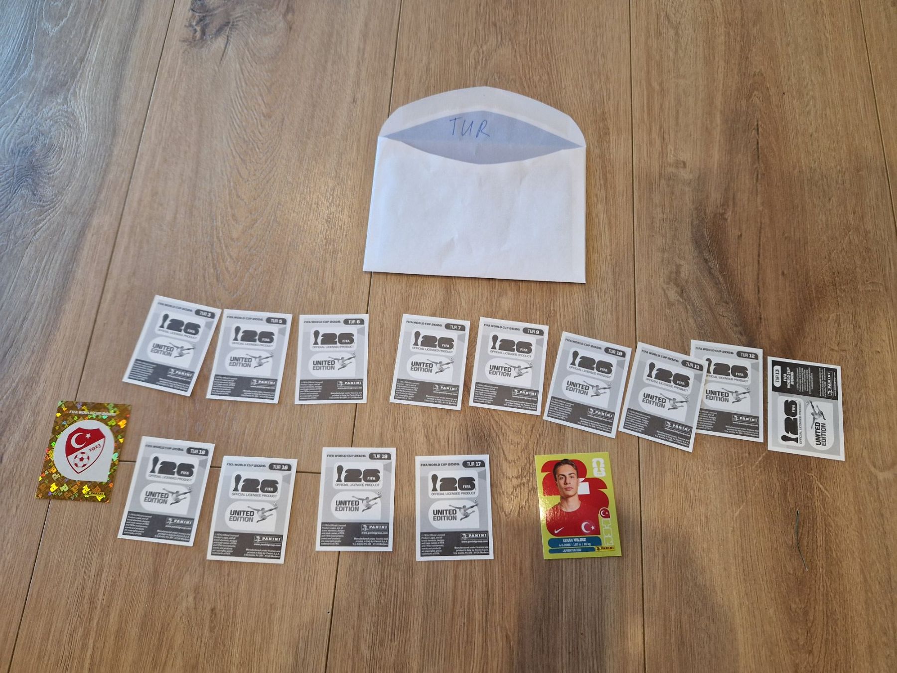 Panini Sammelbilder & Trading cards: Panini WM 2026 TUR – Gebraucht aus Metzerlen von SS01