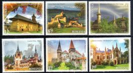 RUMÄNIEN 219 KLOSTER FORT CASTELLI ** POSTFRISCH ** - AA75