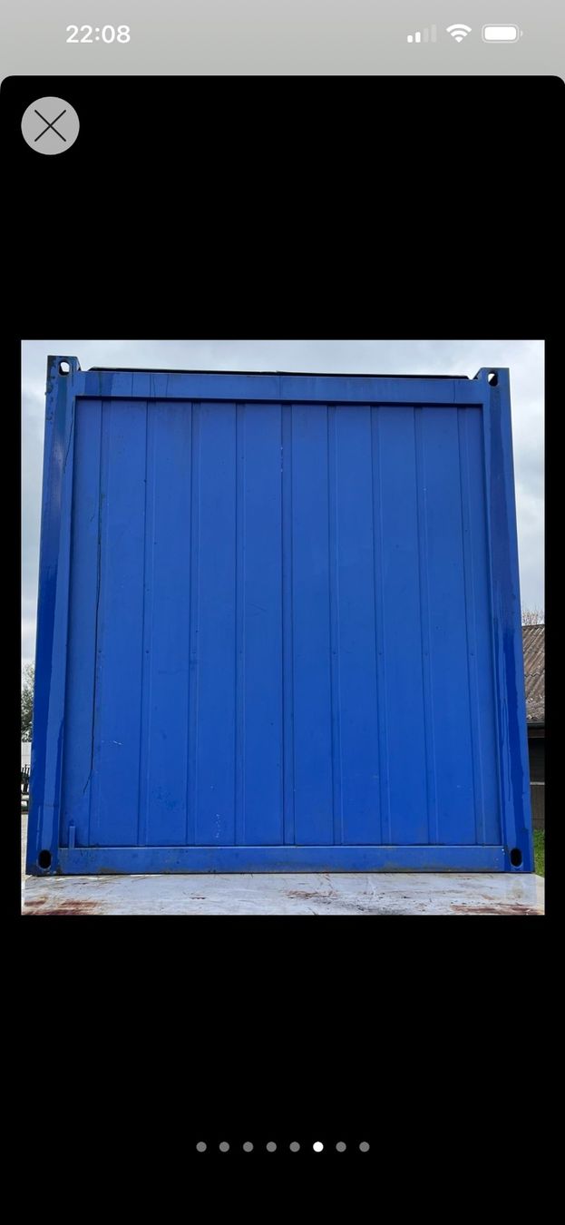 Contenitori edile: Baucontainer Poliercontainer eine Seite offen – Usato da Egg b. Zürich venduto da SwissTradingAgency 3