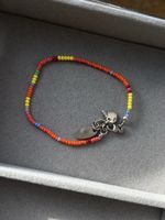 Farbenfrohes Silberarmband mit Perlen (Silber 925)