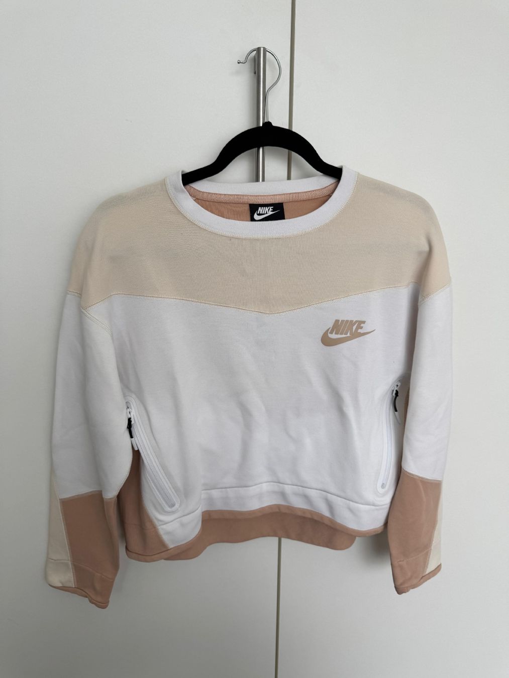 Maglioni & Felpe: Nike Pullover Sweater Crewneck M Beige Weiss – Usato da Staufen venduto da M19M