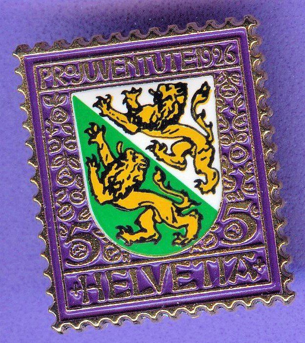 Placchette & Badge: PTT  Pro Juventute 1926  THURGAU – Usato da Winterthur venduto da Sammleroase
