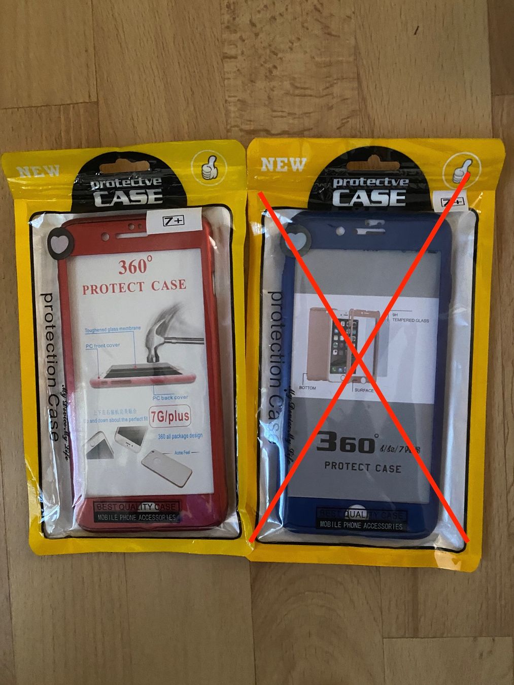 Cover & Protezioni schermo: étuis pour iPhone 7PLUS – Nuovo e nell'imballaggio originale da marly venduto da karolline01 1