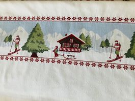 Tissu motifs ski