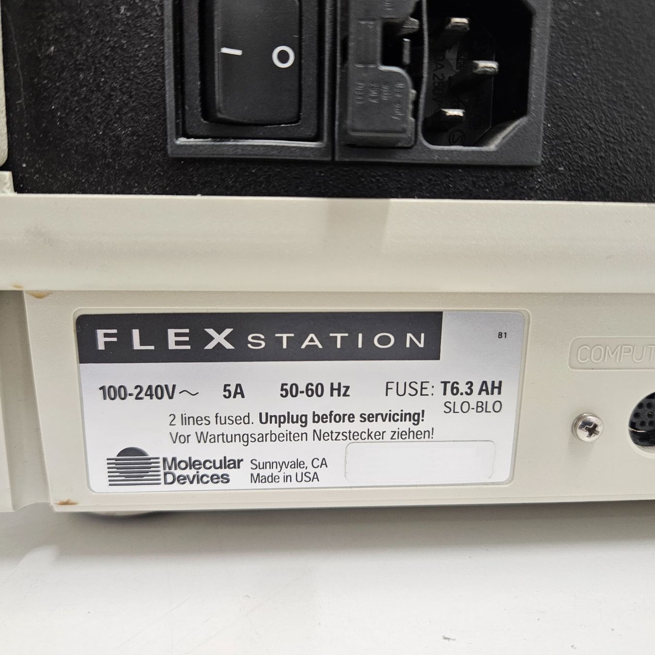 Accessori da laboratorio: Molecular Devices FLEXSTATION – Usato da Niederdorf venduto da LeptonAG_Labor 4