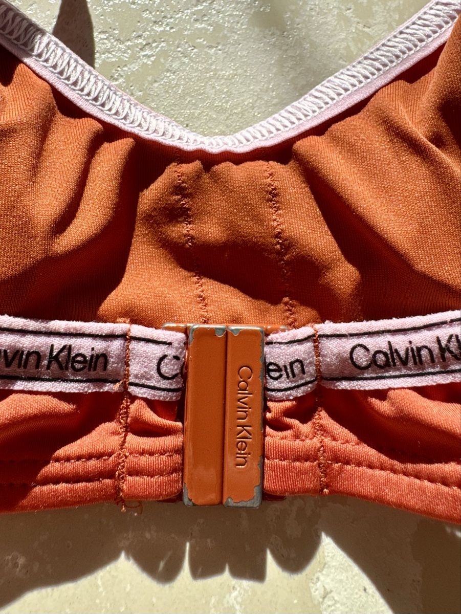 Calvin Klein Badekleider & Bikinis: Bikini Set Calvin Klein orange Grösse S – Gebraucht aus Bülach von dan_7scp 3