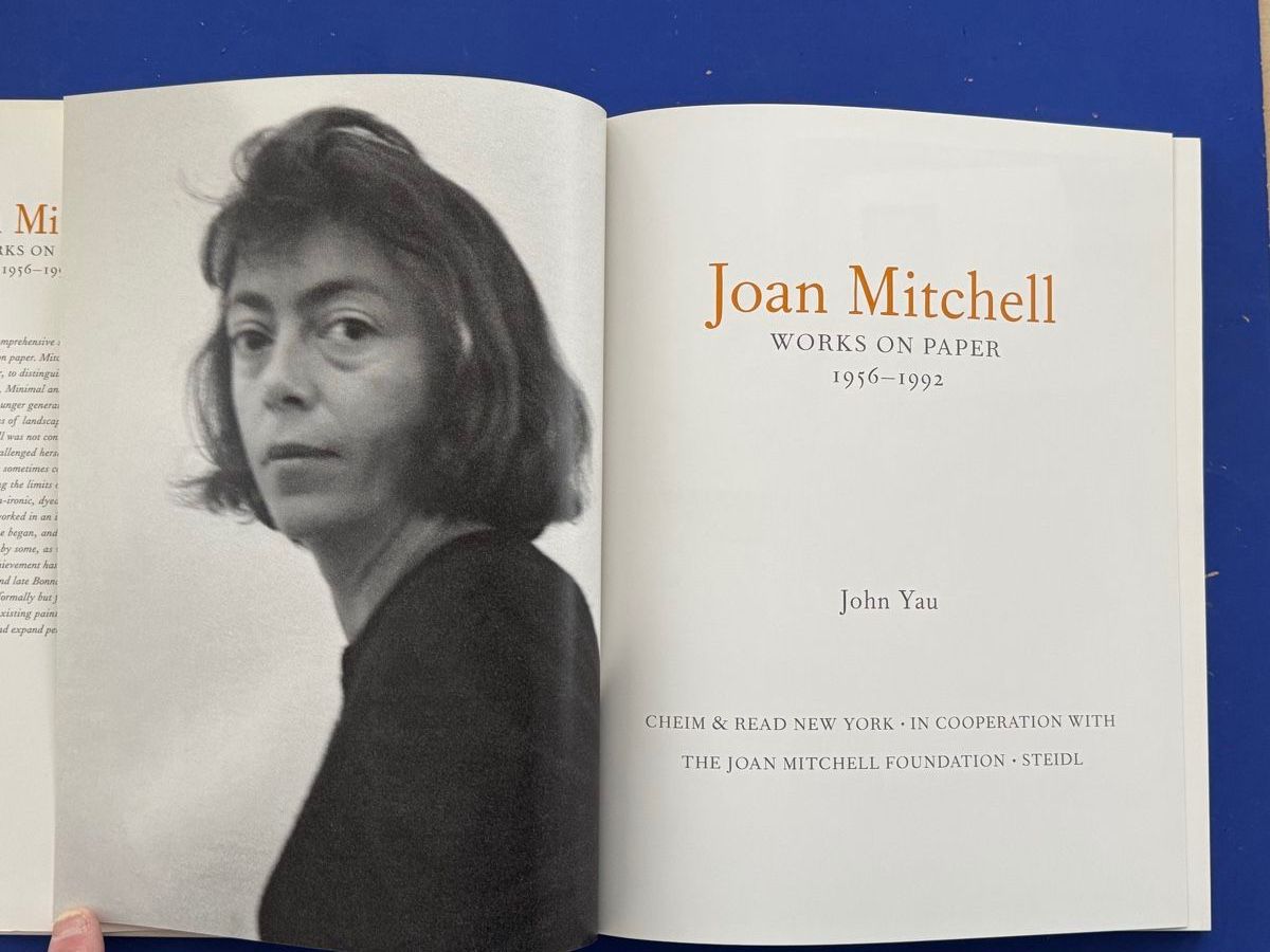Libri: Joan Mitchell. Works on Paper 1956-1992. Abstract expression – Usato da Adliswil venduto da buch_und_kunst 1