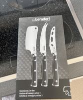 Berndorf Luzern Käsemesser, 3er Set neu & ungeöffnet