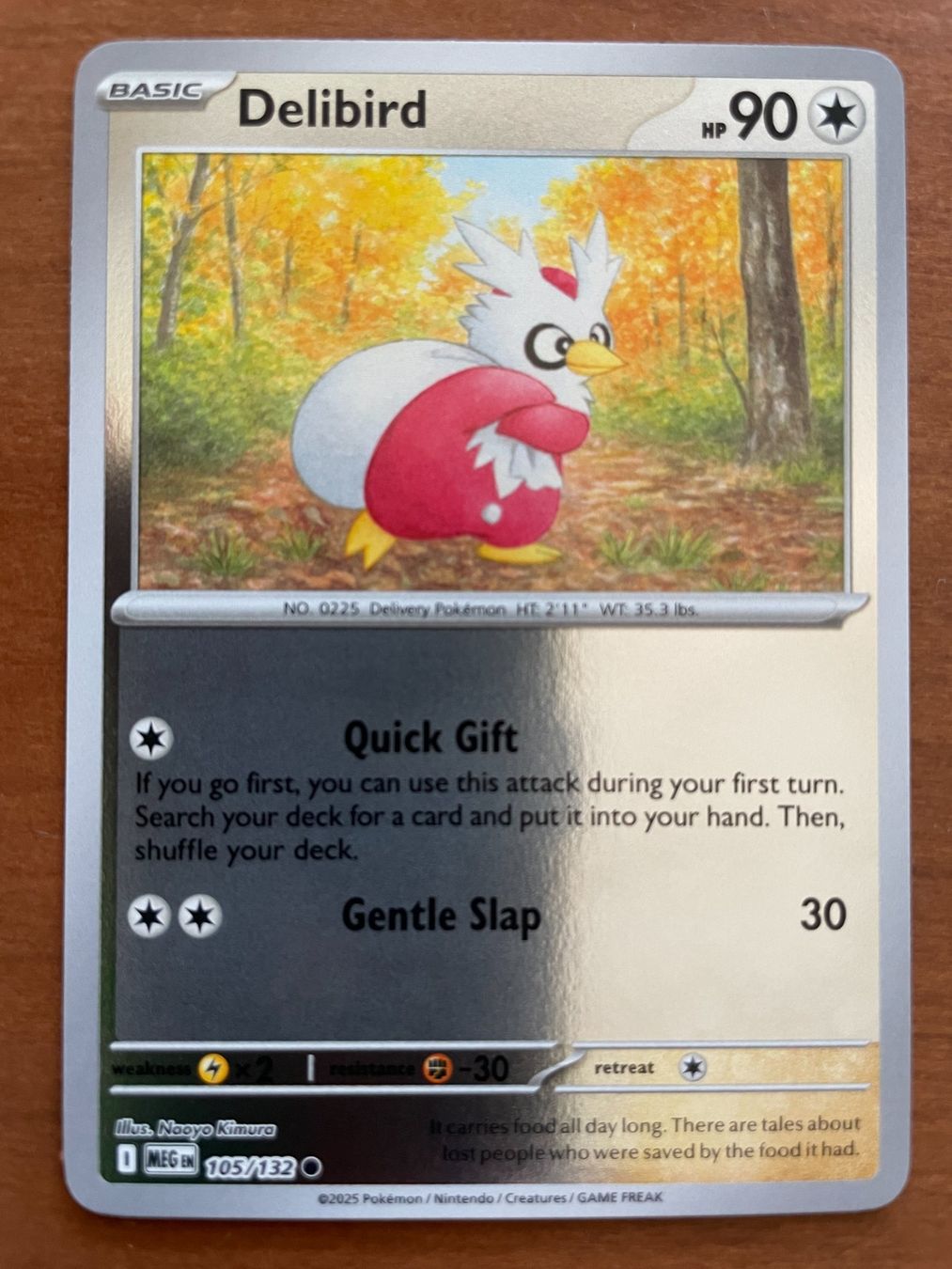 Pokémon Carte collezionabili: Pokemon Delibird Reverse (Versand gratis) – Nuovo (secondo la descrizione) da Chur venduto da Angerson