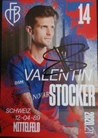 Original Autogrammkarte von Valentin Stocker / FC Basel