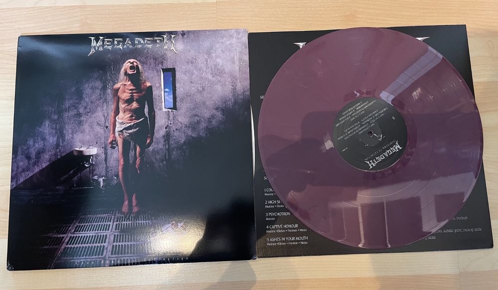 Megadeth countdown to extinction vinyl lp kaufen auf ricardo
