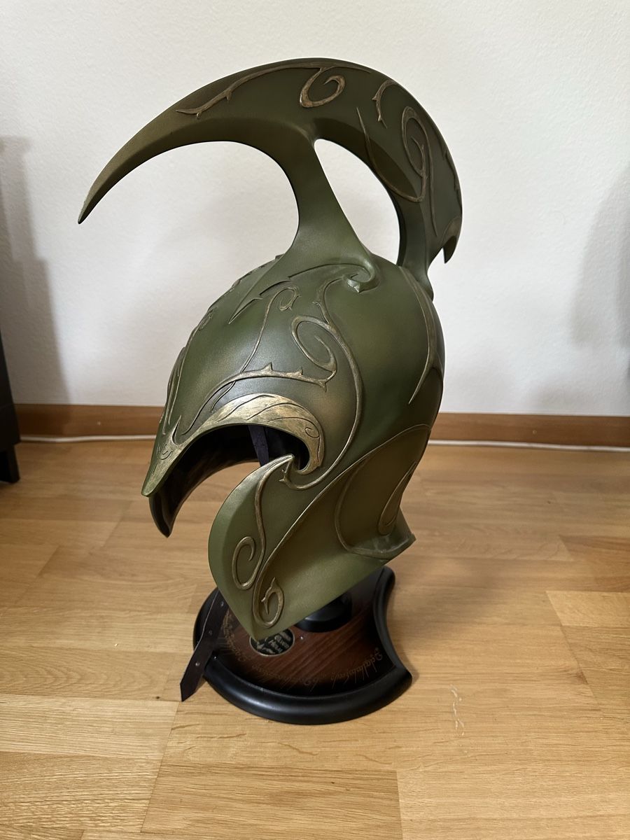 Antike Kleidung: Herr der Ringe Elben Helm, Limited Edition 537/5000 – Neu (gemäss Beschreibung) aus Aesch BL von mc-x-92 2