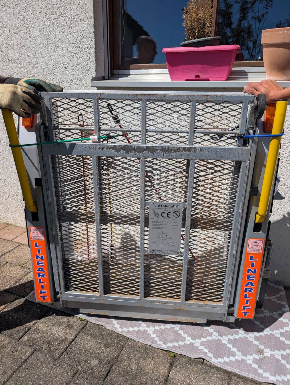 Sollevapersone & Montascale: Rollstuhllift LinearLift, Sofort verfügbar! – Usato da Winterthur venduto da DerFischer 1