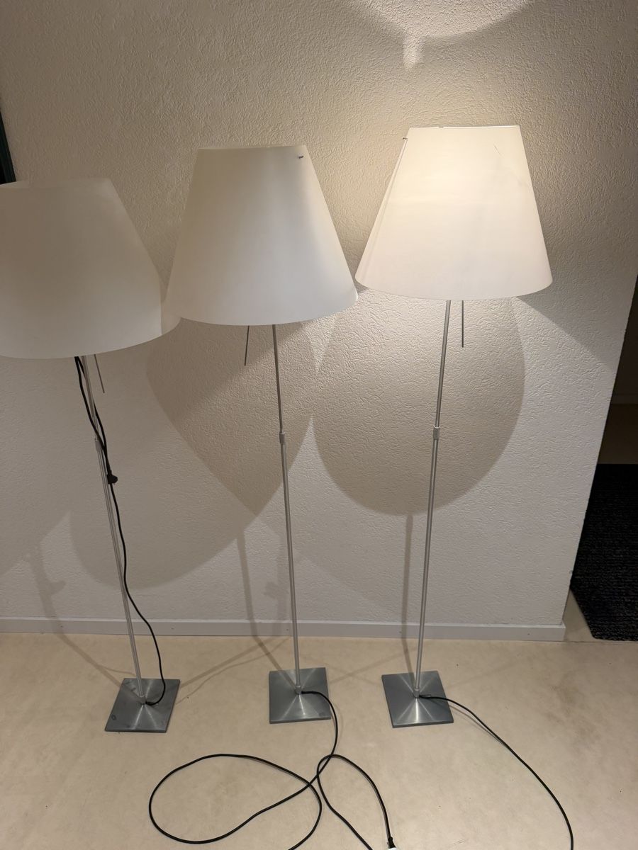 Luceplan Lampen: Costanza Stehleuchte Luceplan 3 Stk. – Gebraucht aus Laufen von lid_lbx5
