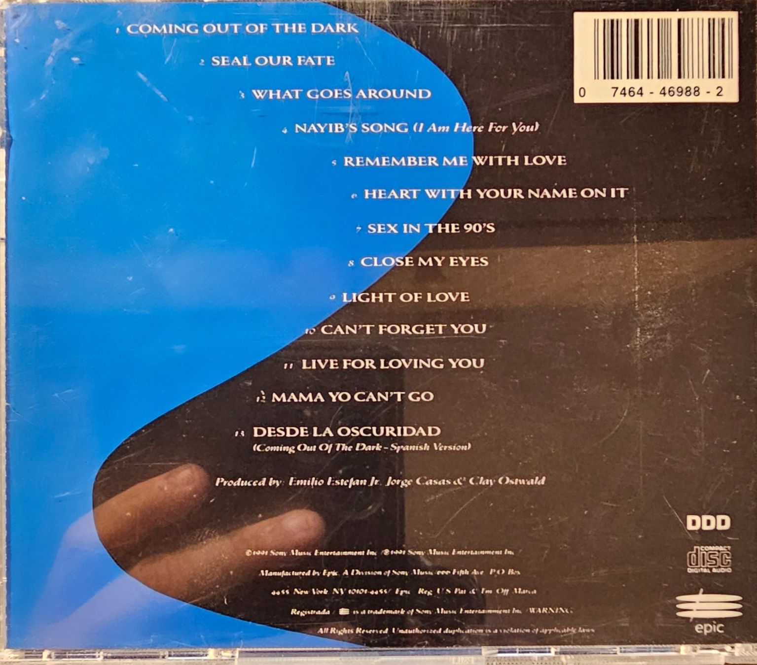 CDs: Gloria Estefan – Into The Light – Gebraucht aus Wahlen b. Laufen von Cg10 1