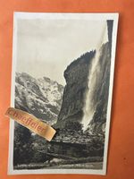 Lauterbrunnen, der Staubbach. 300 m hoch.