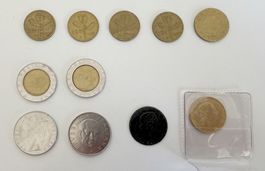 Münze Italien 11 Stück div. Jahrgänge