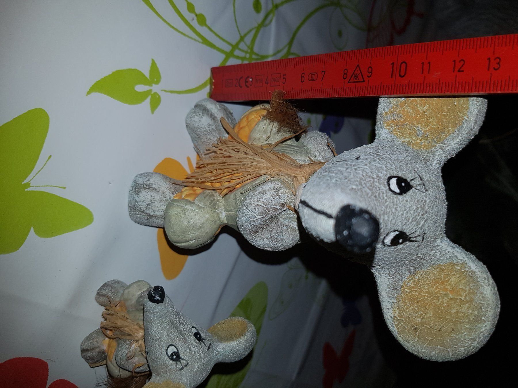 Figuren: 2 Keramikmäuse G – Gebraucht aus Schwarzenburg von Flamingo07 1